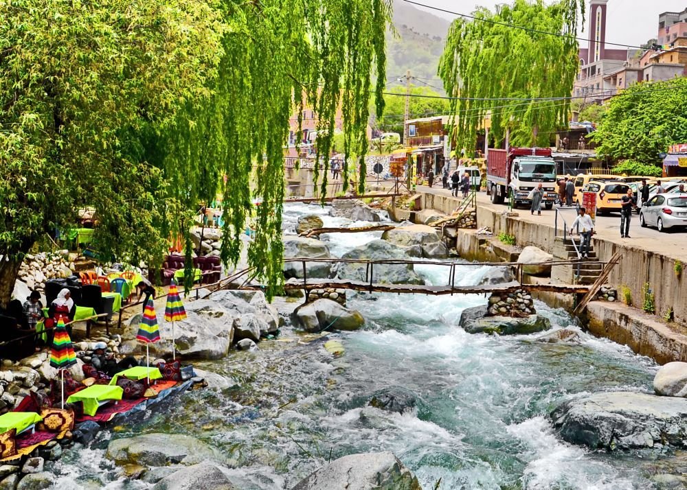 Essayer de se détendre pendant votre excursion à la vallée d'ourika