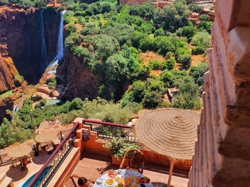 Profitez d'une excursion aux cascades d'ouzoud pendant votre visite à Marrakech